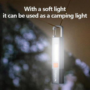 Strong light portable flashlight