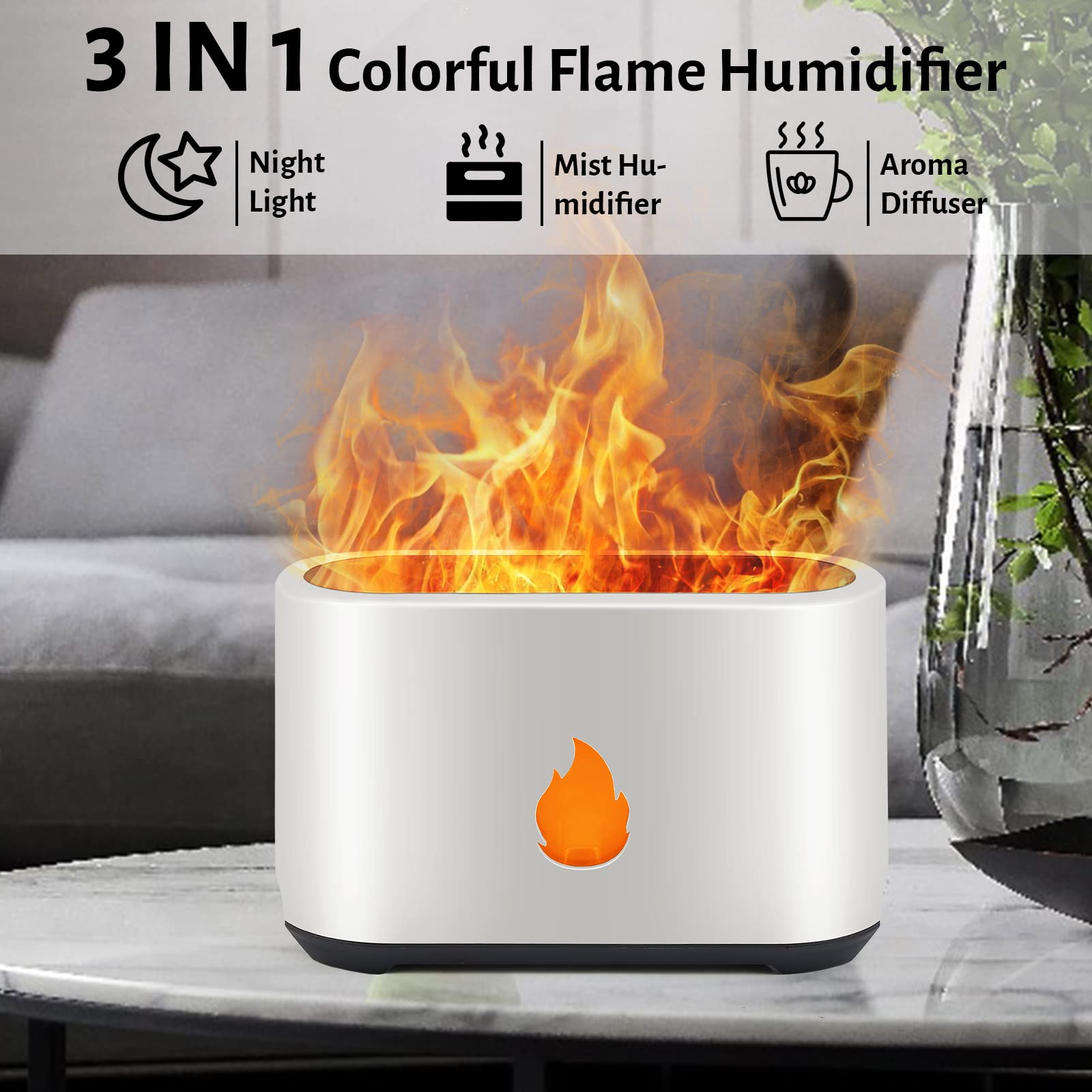 Flame Light Essential Oil Diffuser